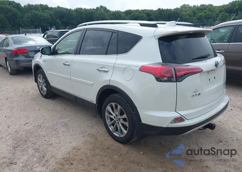 2016 Toyota Rav4 Hybrid Limited z USA, uszkodzony, nr VIN JTMDJREV1GD051047